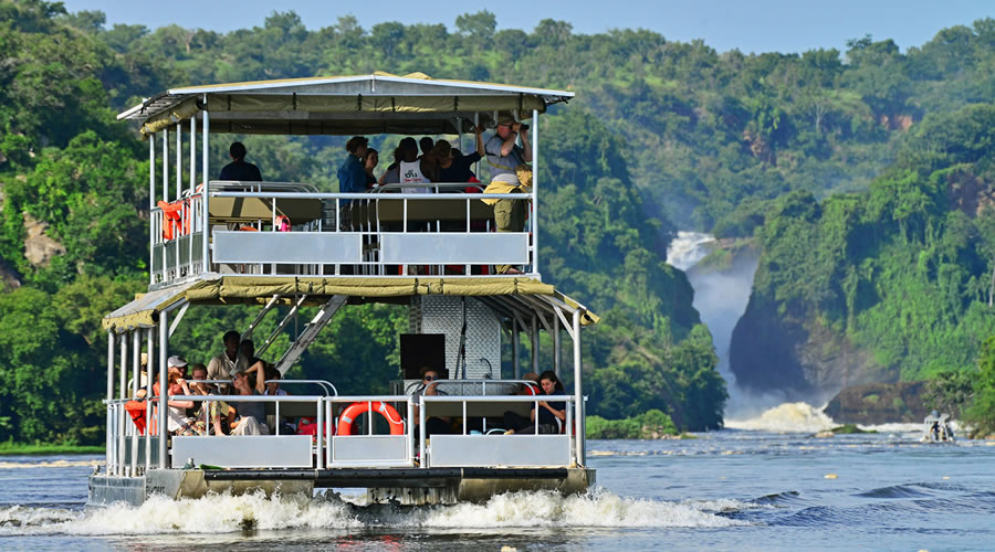 Boat Cruise to the Base of Murchison Falls National Park